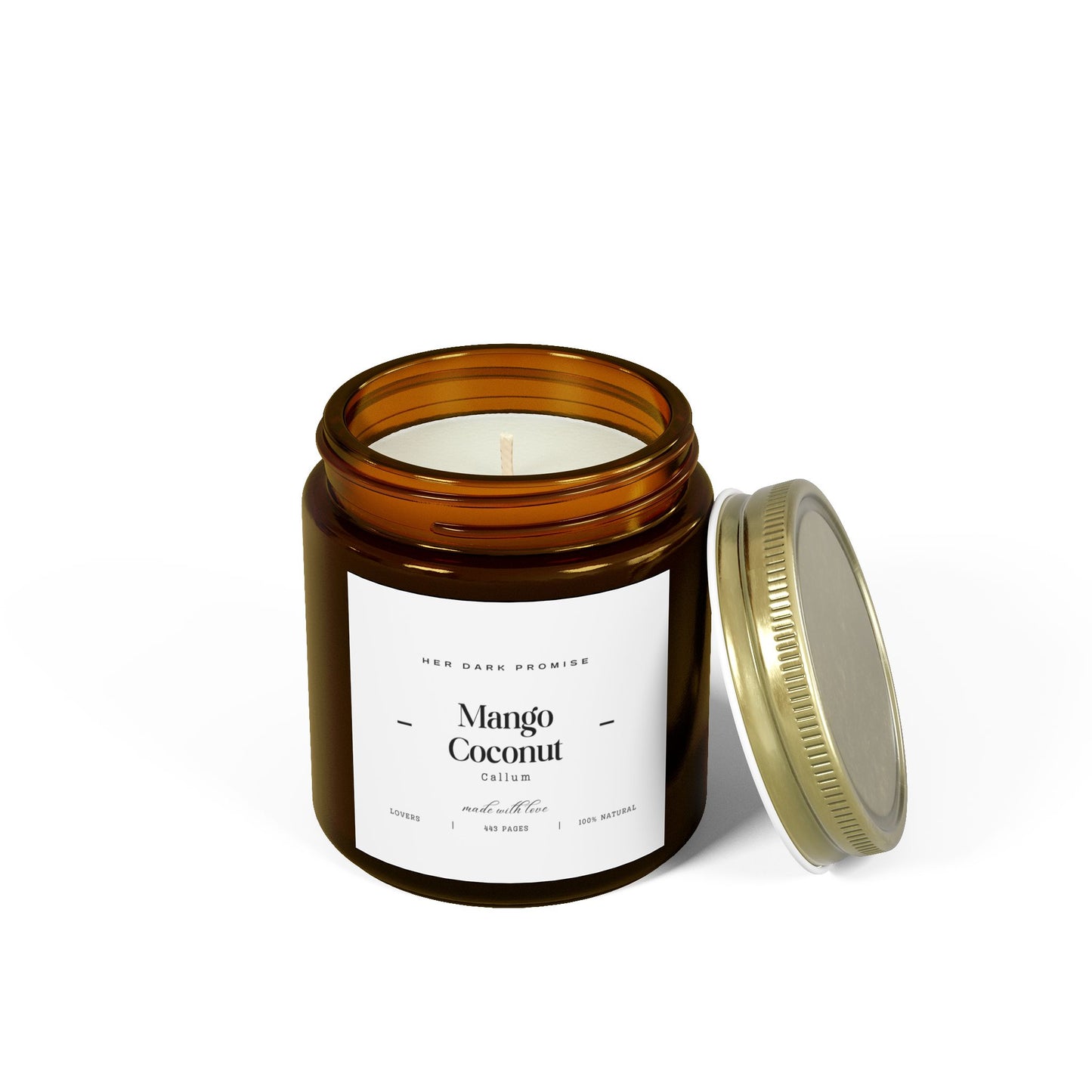 Mango Coconut Scented Candle - Callum