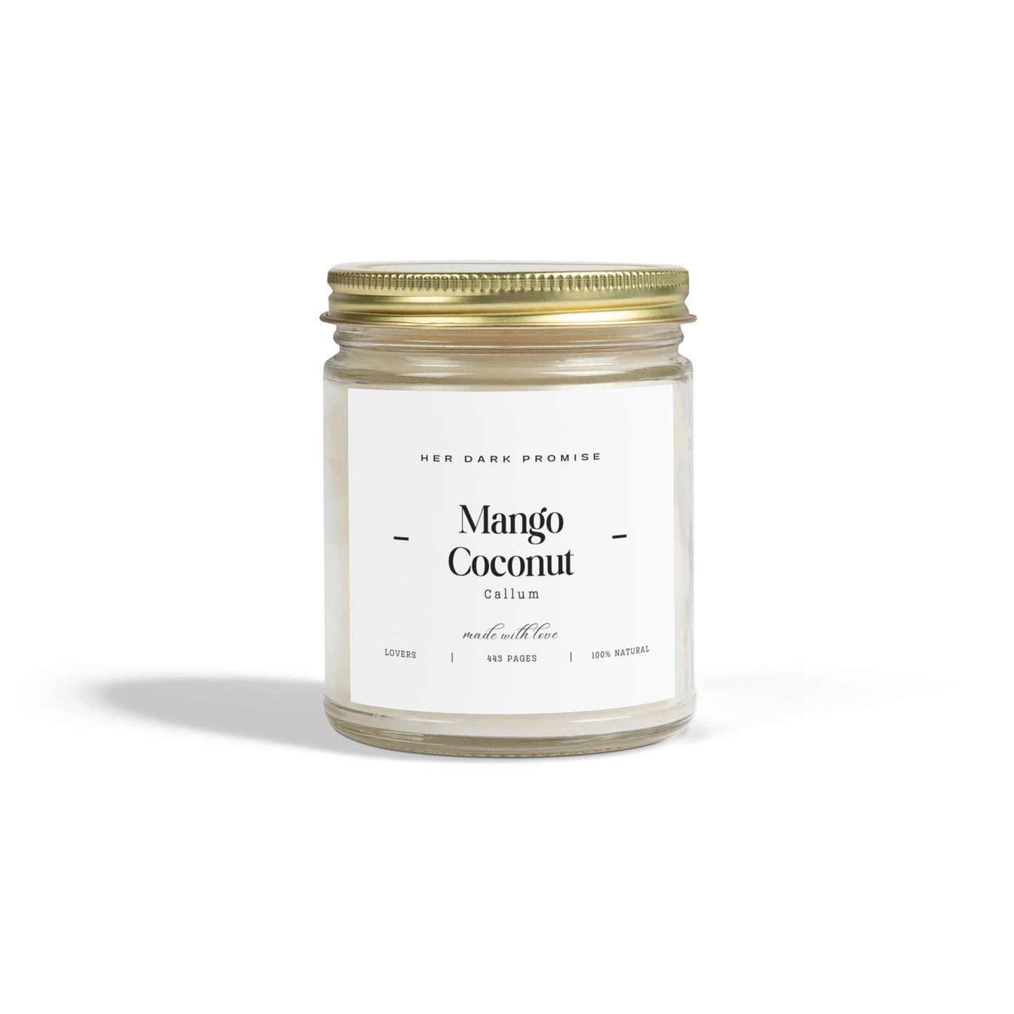 Mango Coconut Scented Candle - Callum