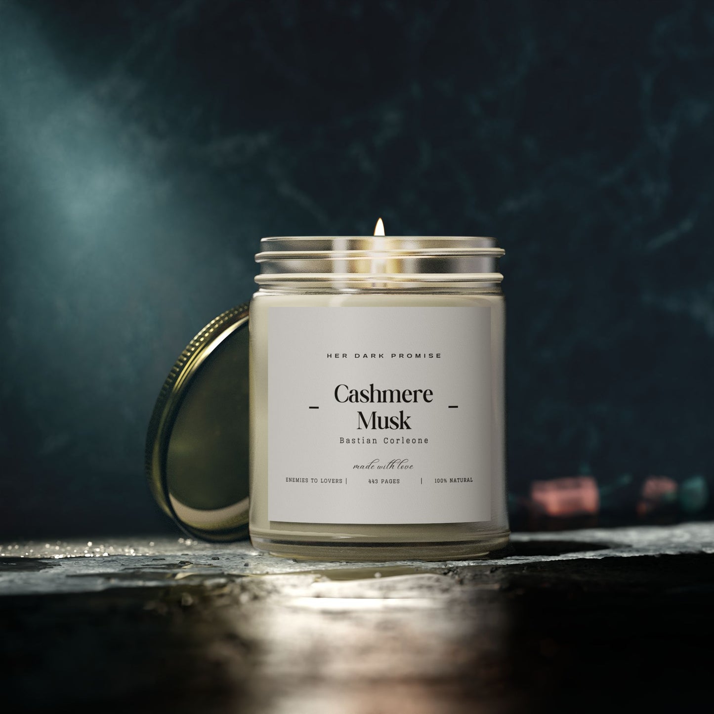 Cashmere Musk Scented Candle - Bastian Corleone