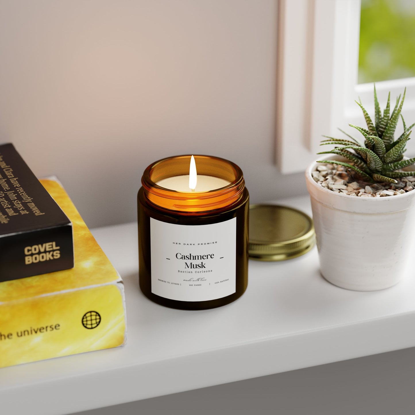 Cashmere Musk Scented Candle - Bastian Corleone