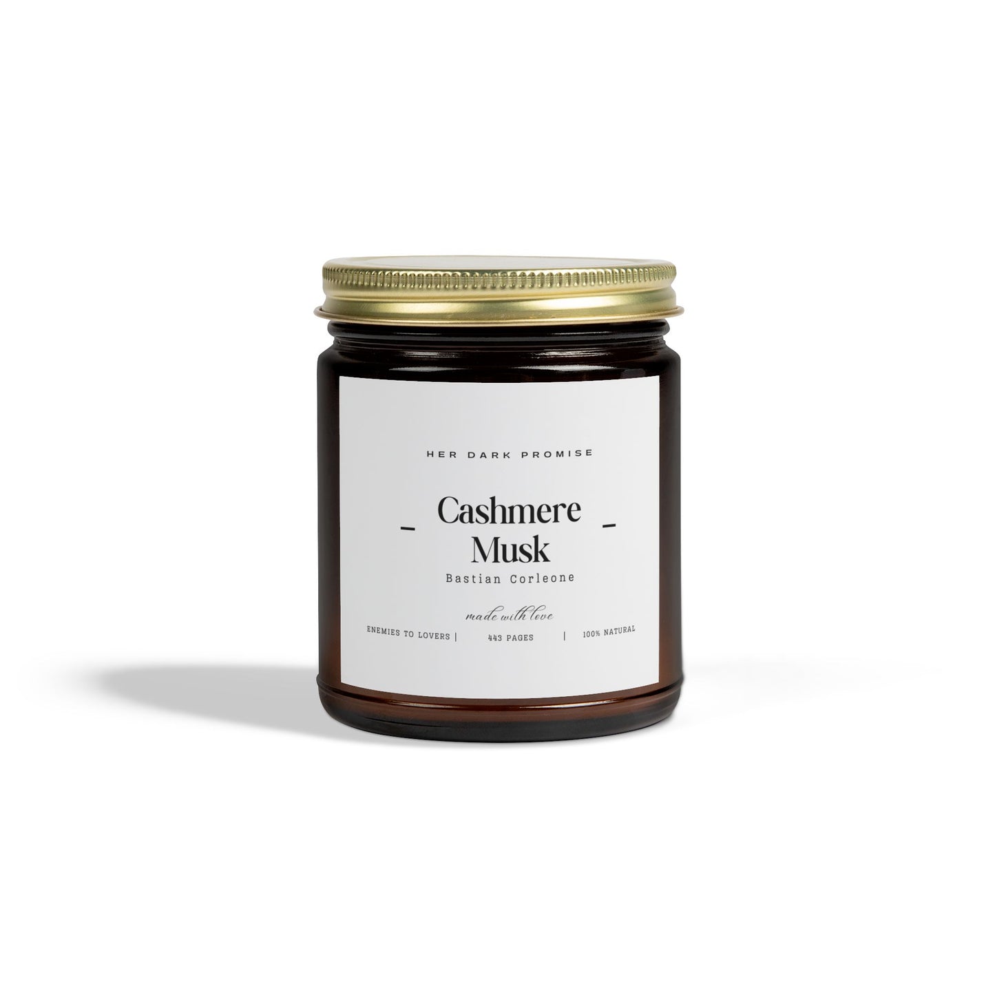 Cashmere Musk Scented Candle - Bastian Corleone