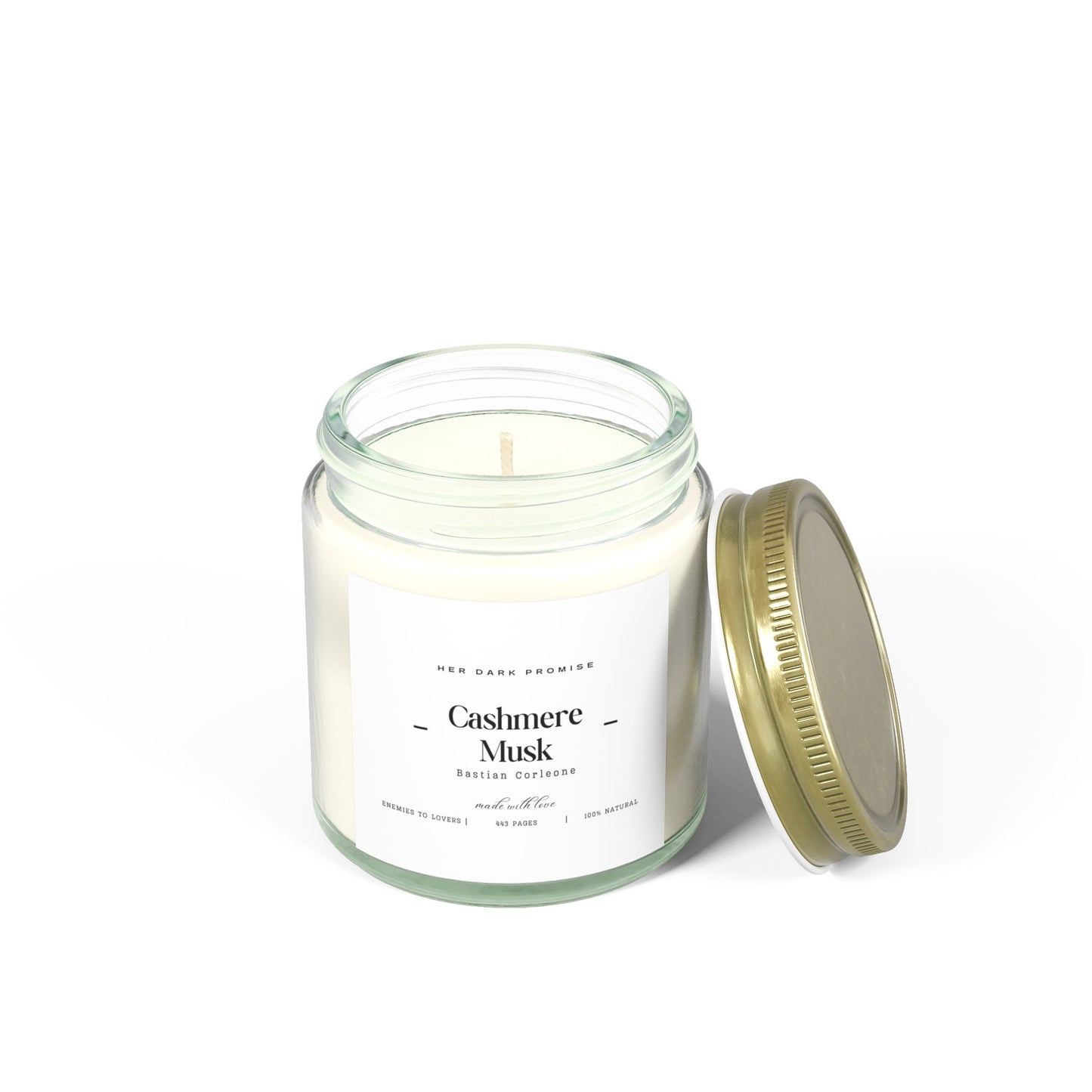 Cashmere Musk Scented Candle - Bastian Corleone