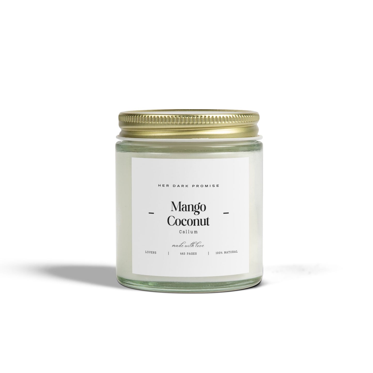 Mango Coconut Scented Candle - Callum