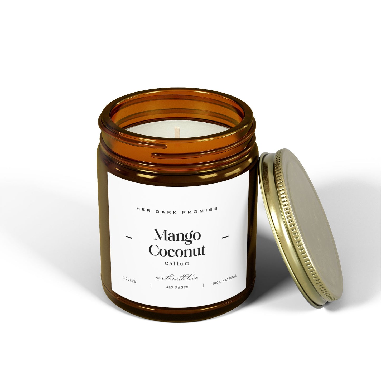 Mango Coconut Scented Candle - Callum