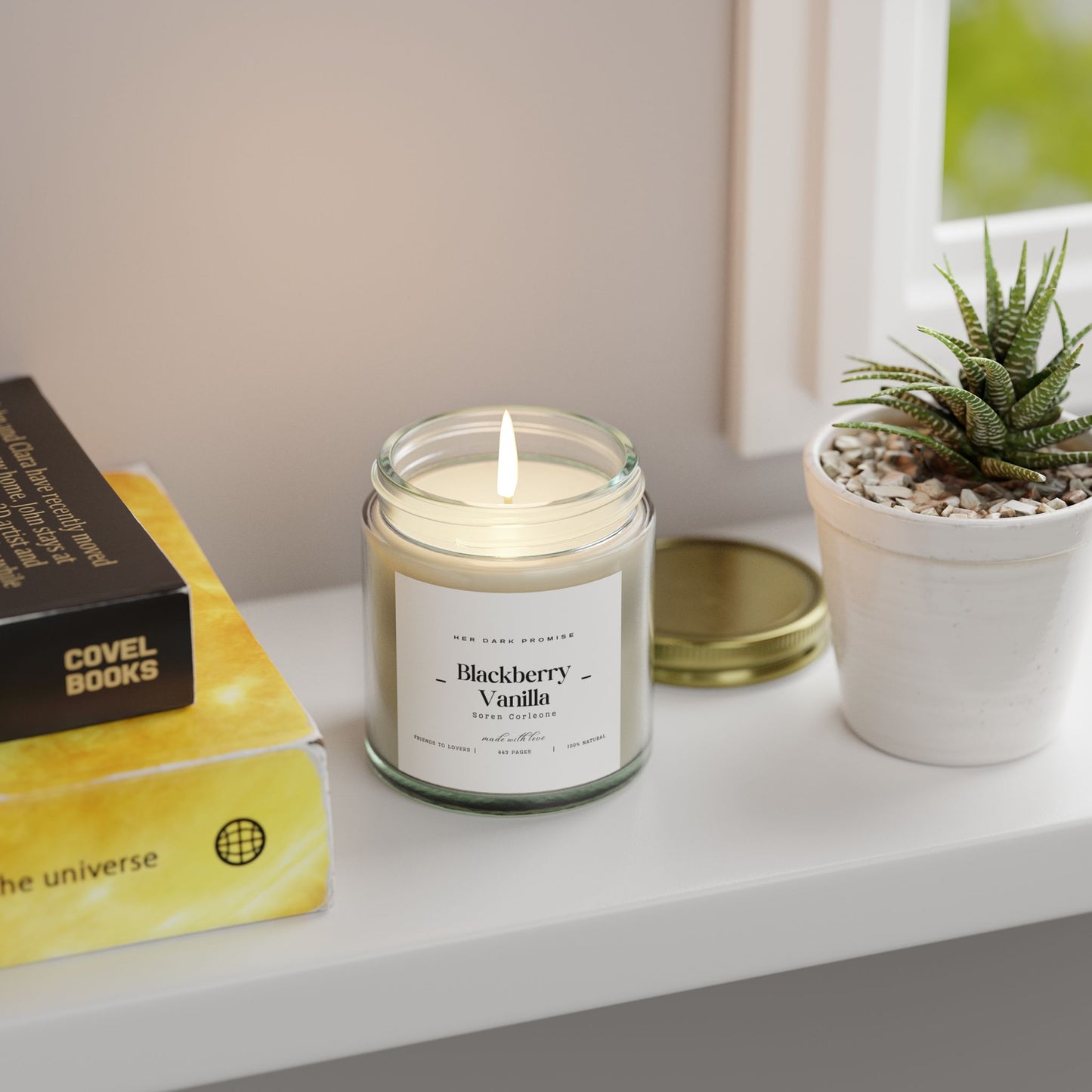 Blackberry Vanilla Scented Candle -  Soren Corleone