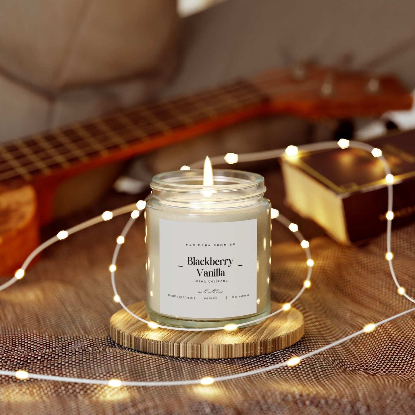 Blackberry Vanilla Scented Candle -  Soren Corleone
